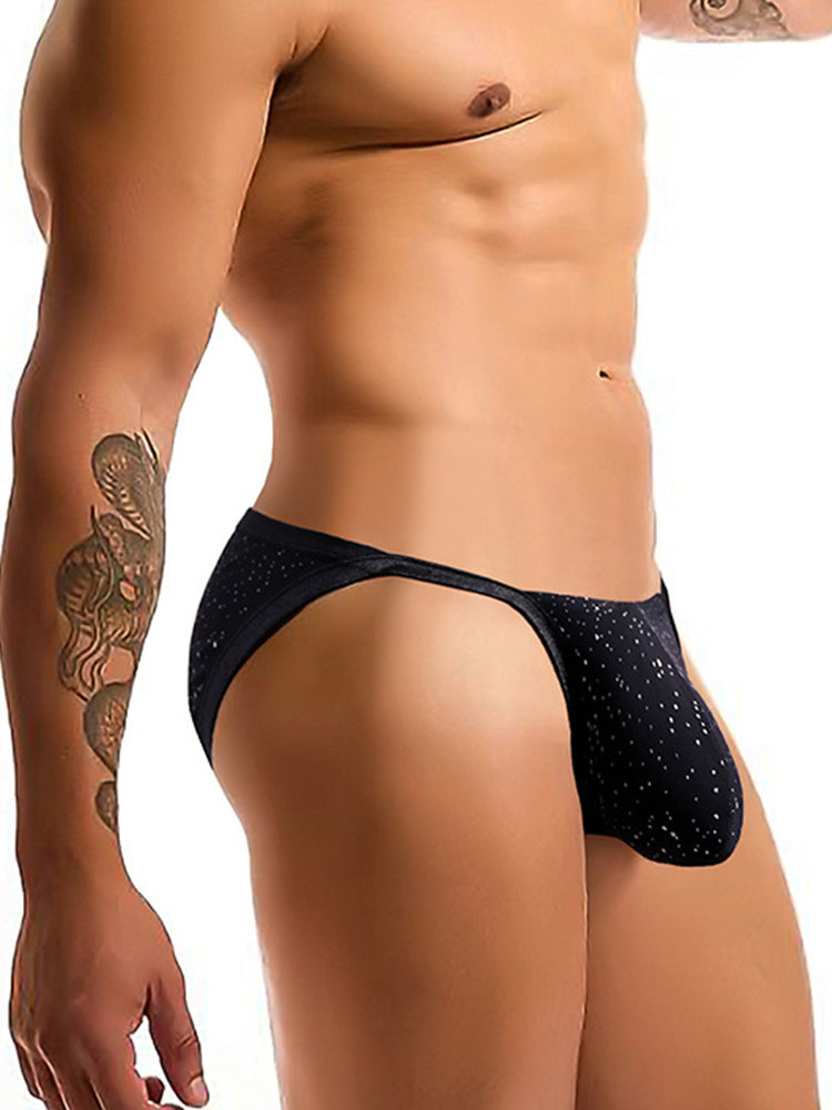 3 Pack Men's U-Convex Pouch Sexy Briefs