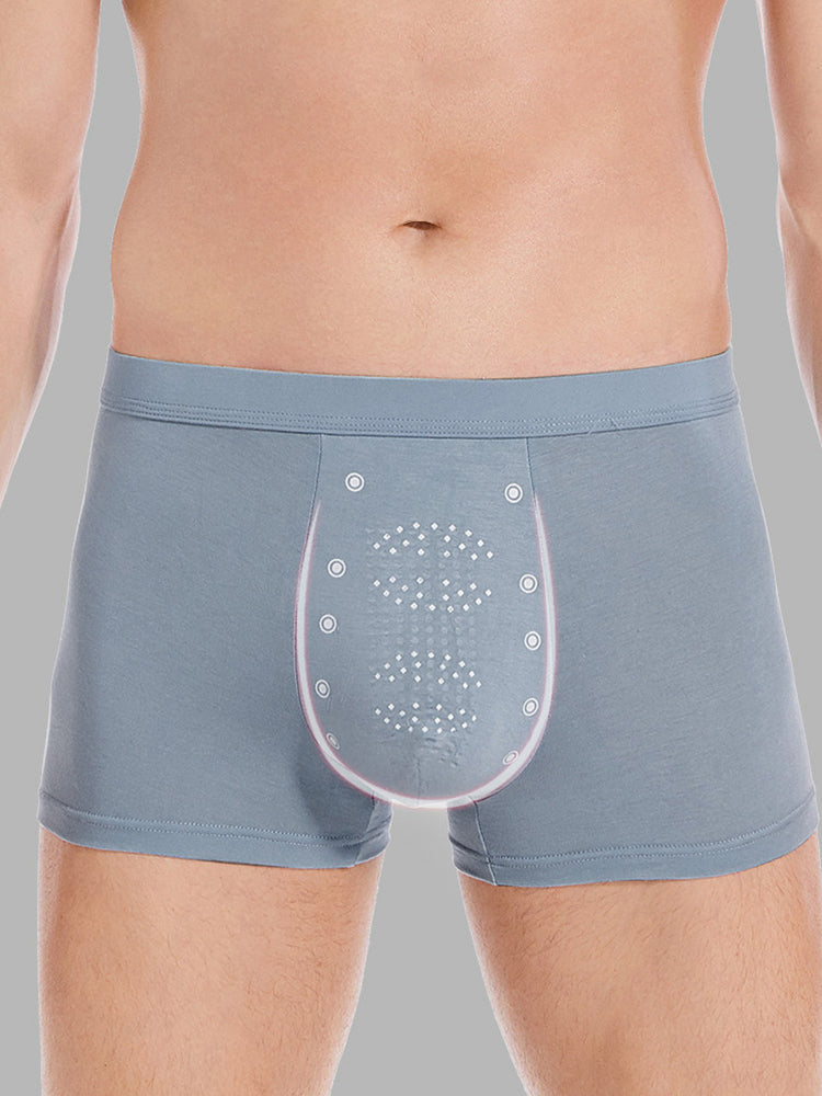 Men's High Elastic Granule Massage Trunks