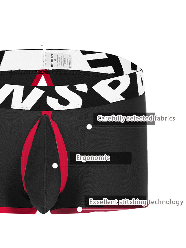 2 Pack Men's Modal Sexy Breathable Classic Trunks