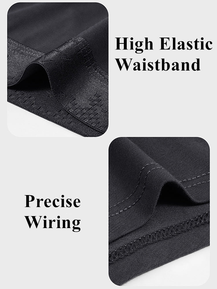 3 Pack Men's Breathable 3D Pouch Trunks