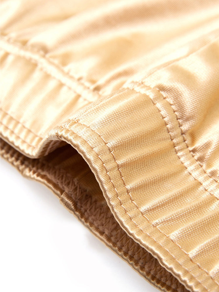 Men's Lounge Pants Comfortable Breathable Silky Sleep Shorts