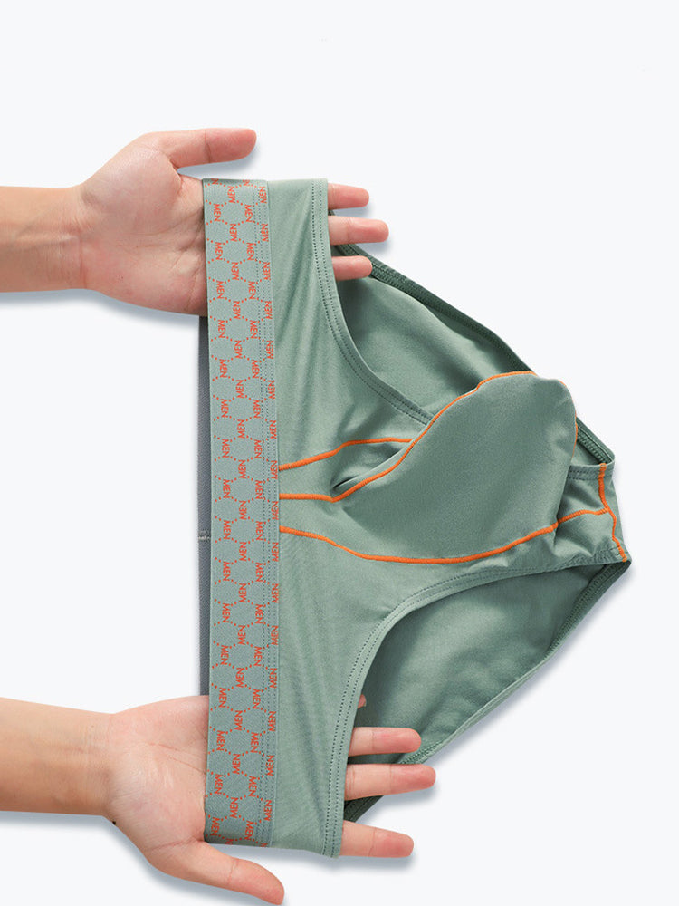 メンズ セクシー ラージポーチ 通気性 快適 コットンブリーフ 3枚組