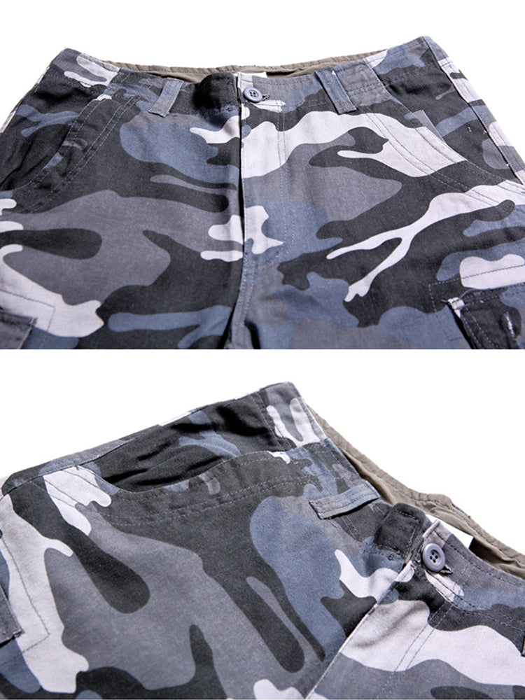 Casual Camo Cargo Shorts for Men
