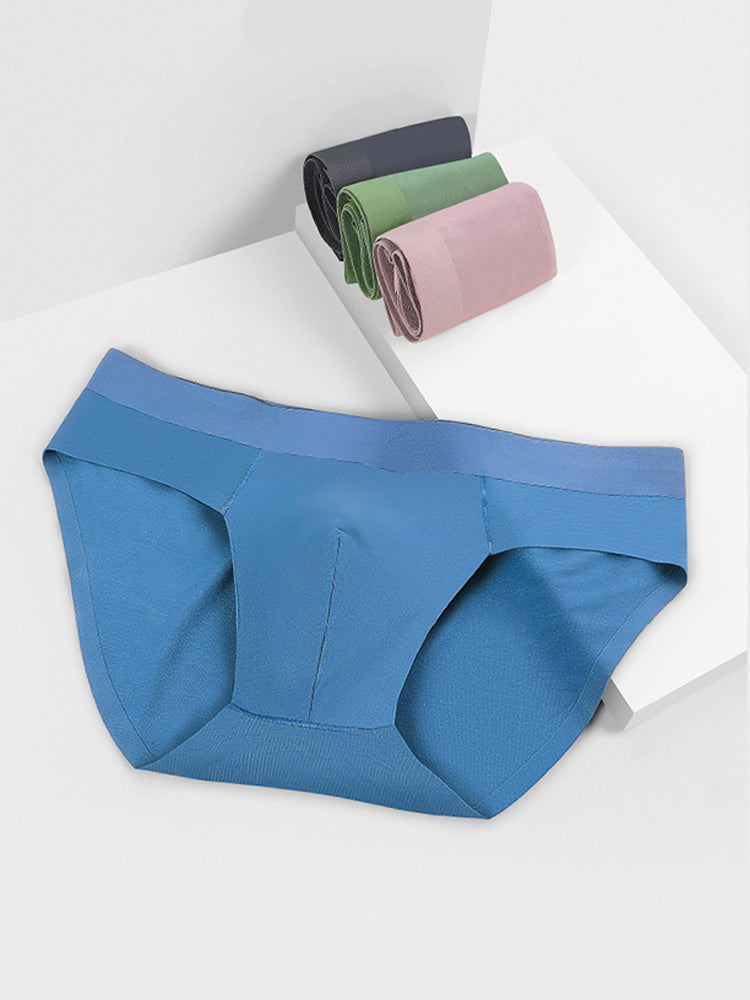 Men's Breathable Seamless Modal Pouch Briefs