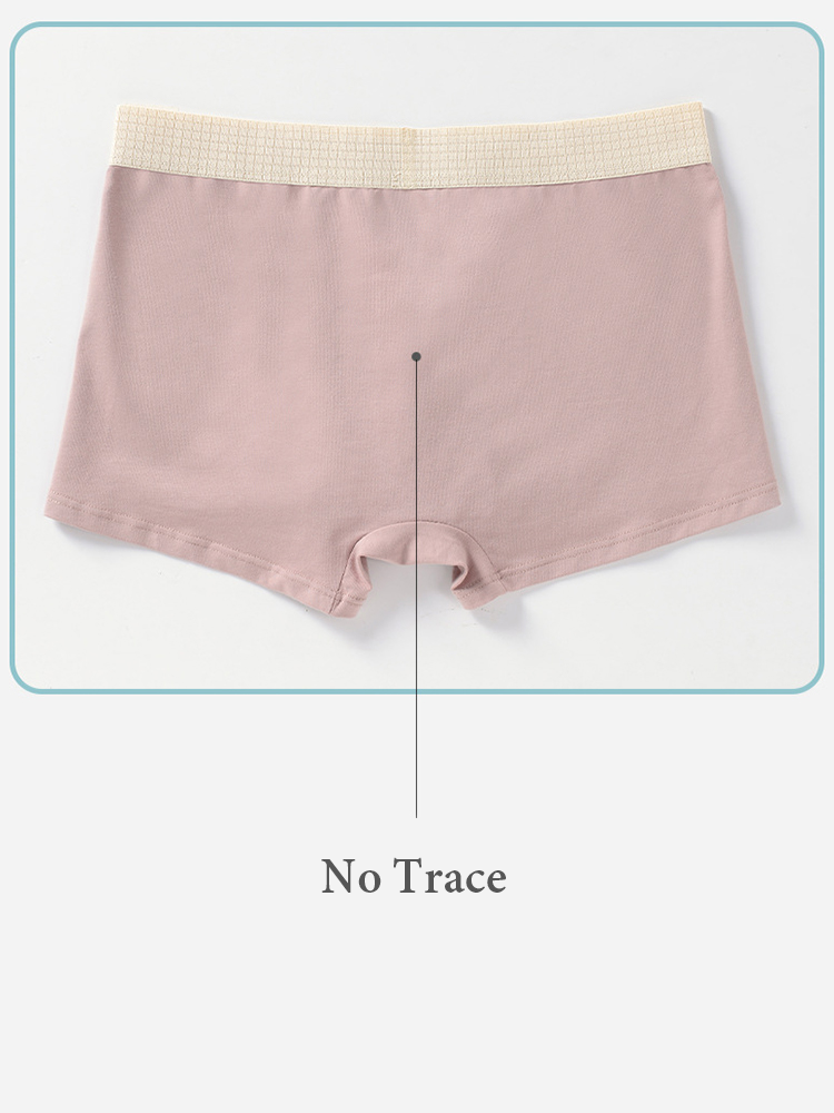 3 Pack Men's Cotton Mid-Rise Breathable Sports Tights Men's Boxer Briefs