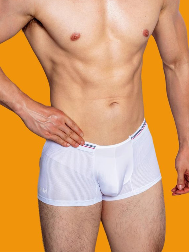 メンズ ナイロンメッシュ 通気性速乾トランクス 3枚組