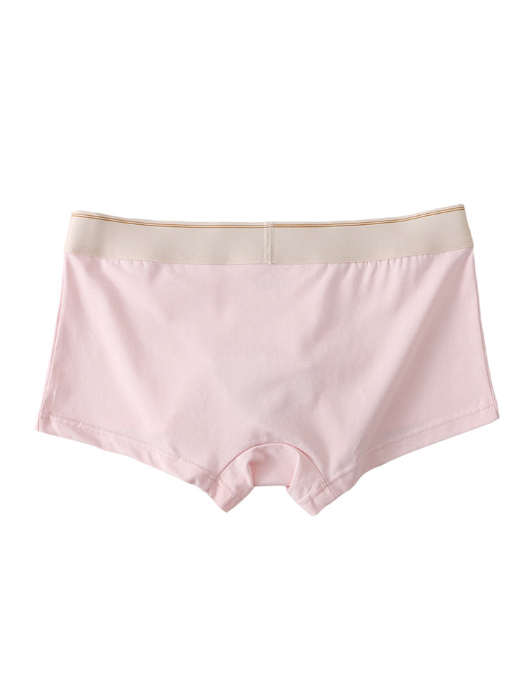 3 Pack Men's Elephant Trunks Gun and Bullet Separation Solid Color Cotton Sexy Boxer Briefs