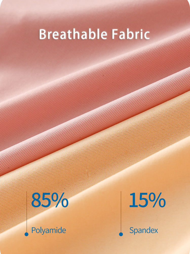 3 Pack Men's Ice Silk Bare-Sensation Breathable Lightweight Separating Trunks