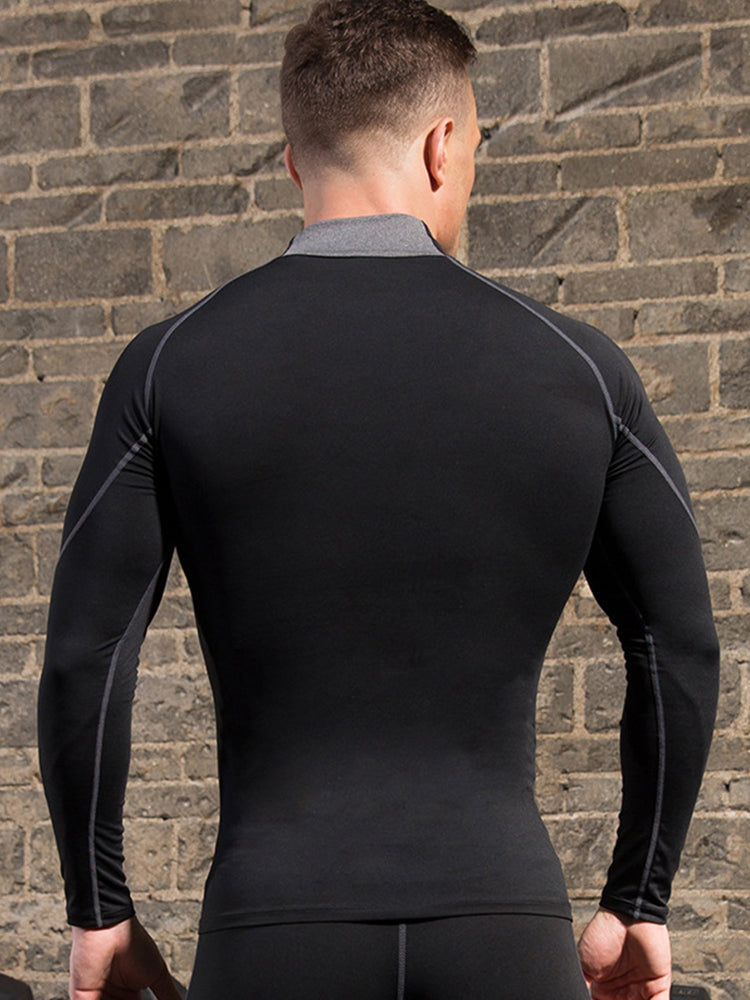 Men's Quick Dry Stretch Sports Long Sleeve