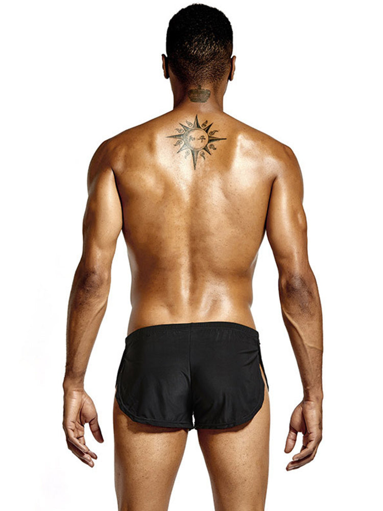 4 Pack Men's Sexy High Vent Boxer Shorts