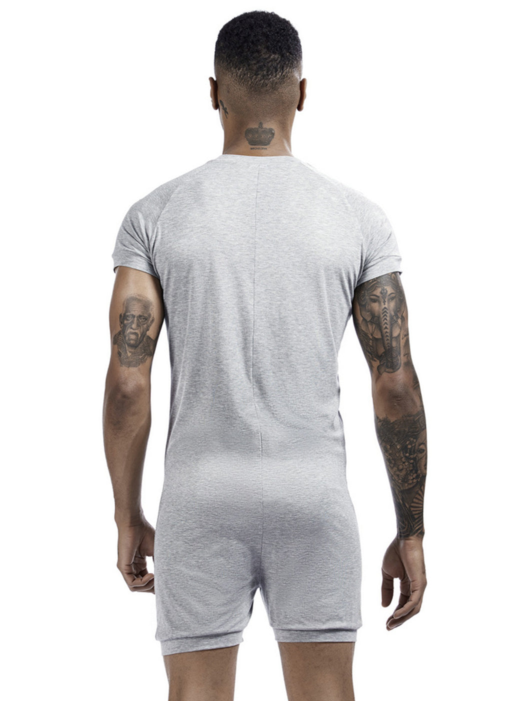 Men's Sexy Short Sleeve Onesie Loungewear
