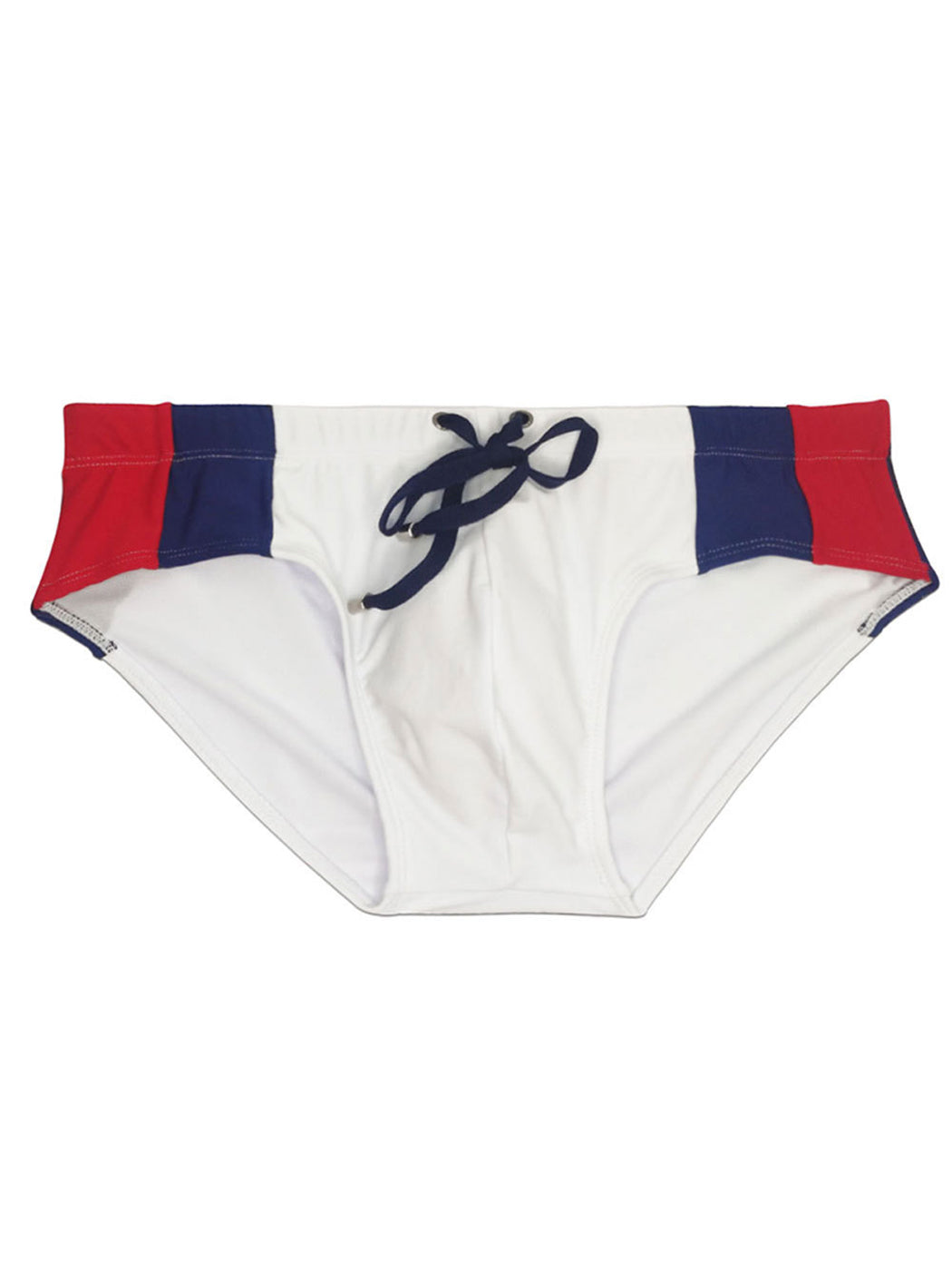 Men's Removable Pad Swim Brief with Drawstring
