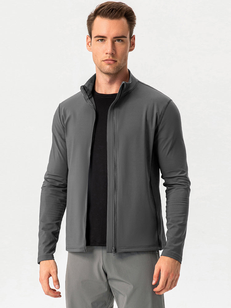 Windproof and Fluff Warm Training Coat for Men
