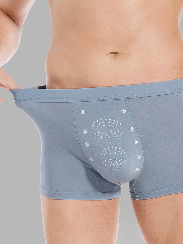 Men's High Elastic Granule Massage Trunks