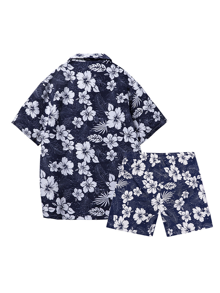 Men's Beach Summer Holiday Patterned Sets