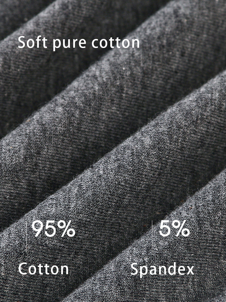 メンズ 快適コットン 擦れ防止 高伸縮性 スポーツボクサーブリーフ 4枚パック