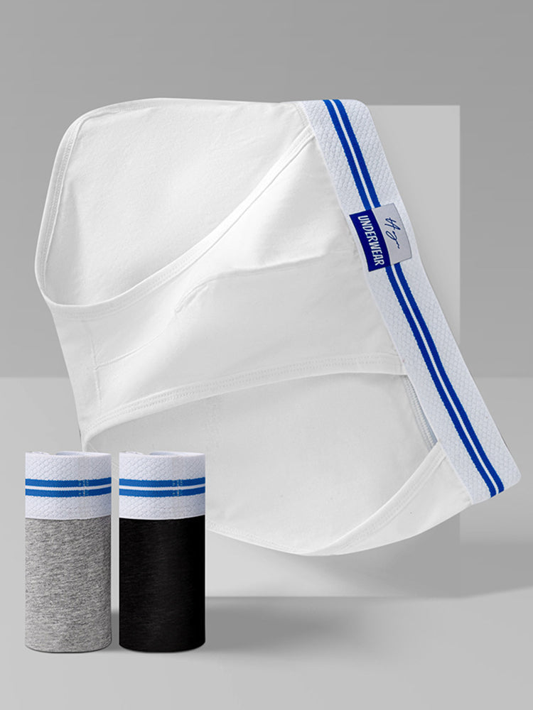 3-pack Men's Sexy High-cut Breathable Briefs