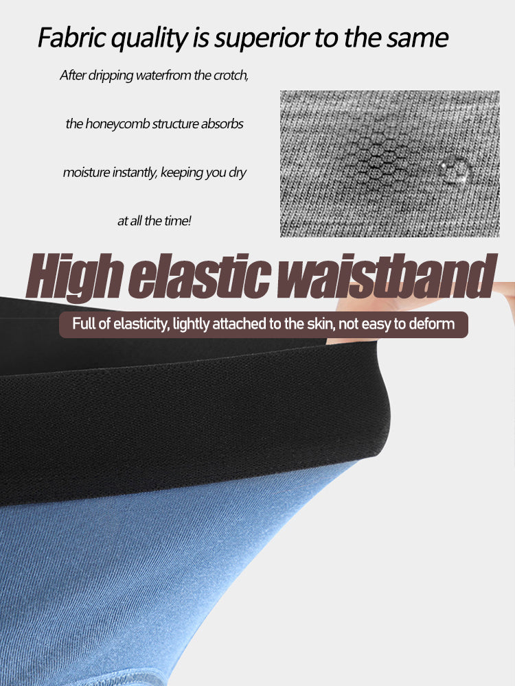 3 Pack Men's Modal Graphene Breathable Briefs