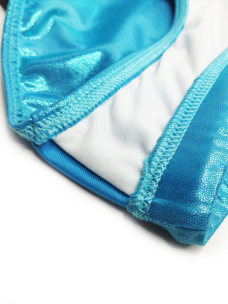 Men's Solid Color Sponge Pad Swim Briefs