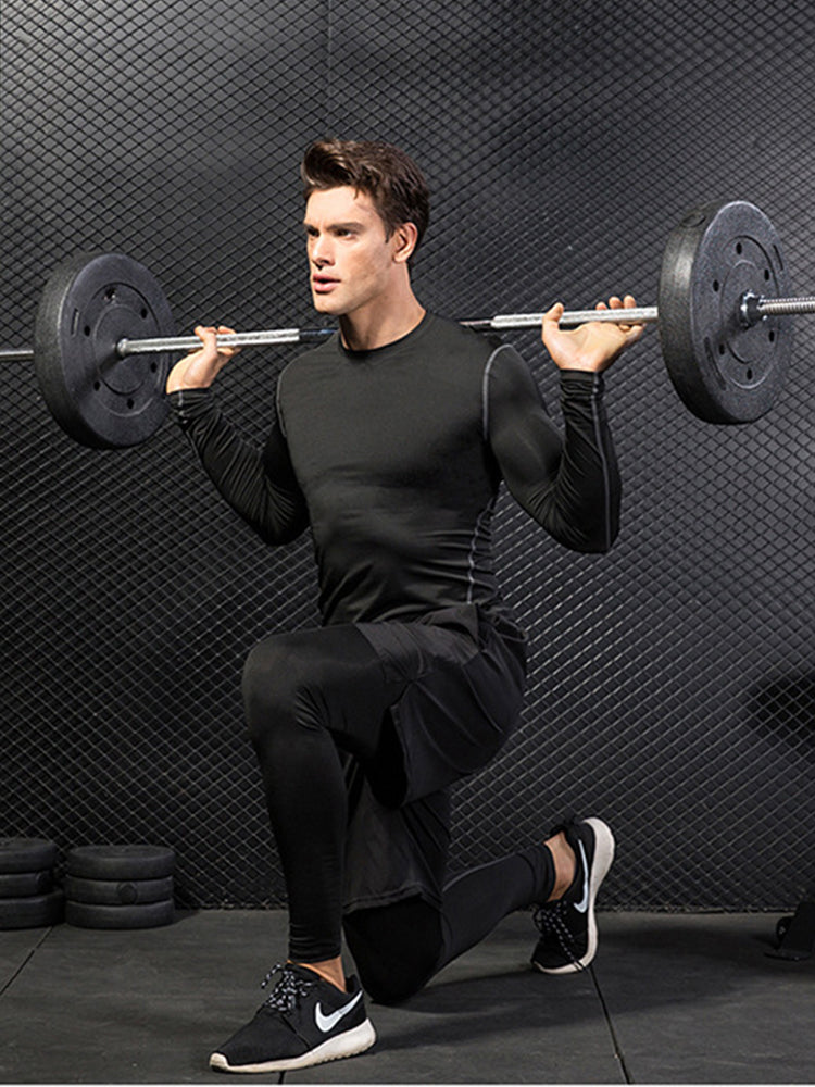 Men's Long Sleeves for Breathable Fitness