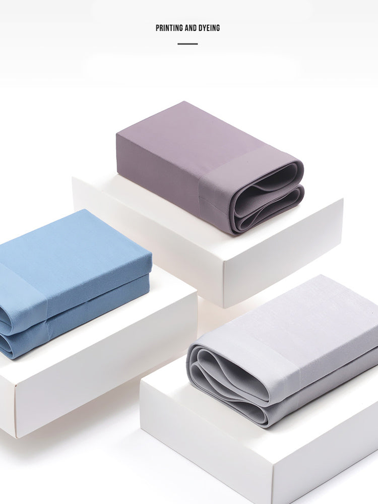 3 Pack Men's Separation Design Seamless Antibacterial Breathable Trunks