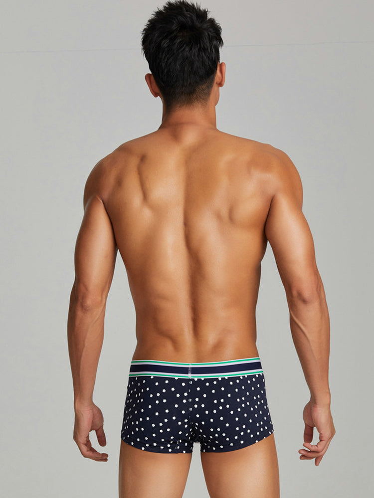 Men's Christmas Holiday Pouch Cotton Underwear