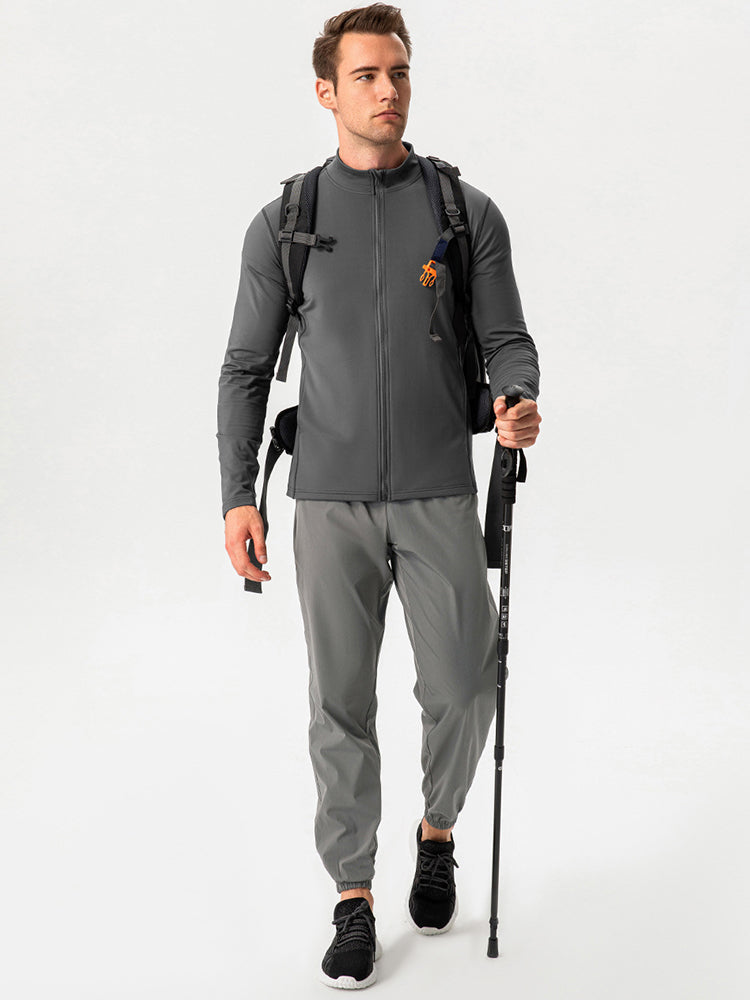 Windproof and Fluff Warm Training Coat for Men