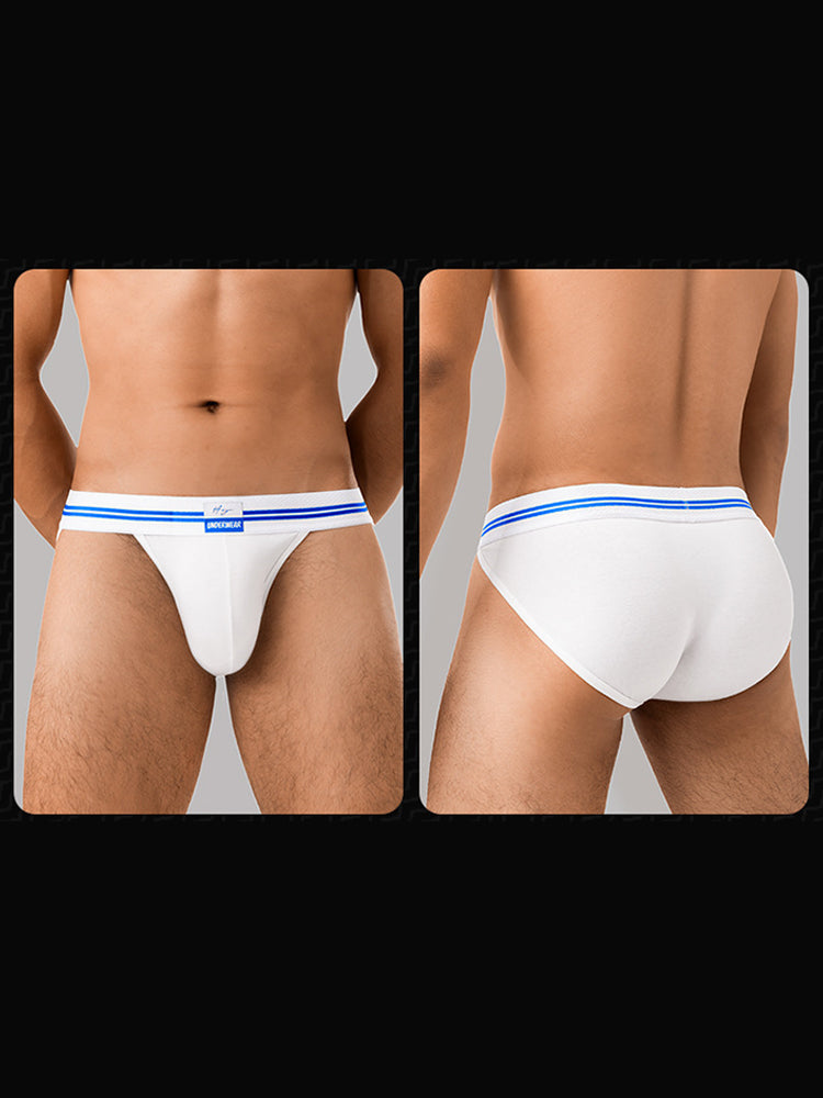 3-pack Men's Sexy High-cut Breathable Briefs