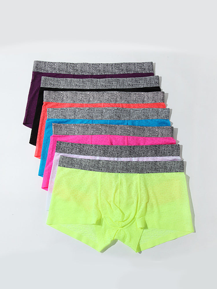 メンズ レース 通気性 吸汗速乾 トランクス 3枚組