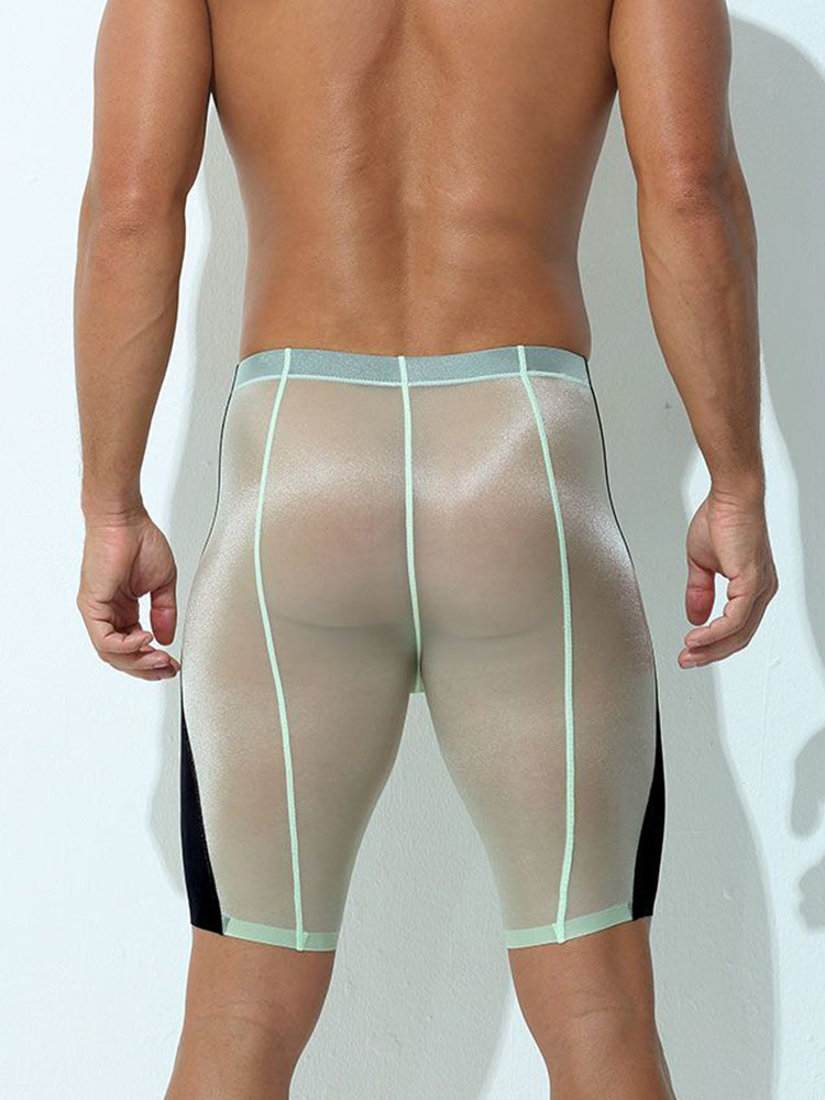 Men's Sports Extended Breathable Boxer Briefs