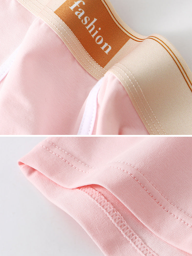 3 Pack Men's Elephant Trunks Gun and Bullet Separation Solid Color Cotton Sexy Boxer Briefs