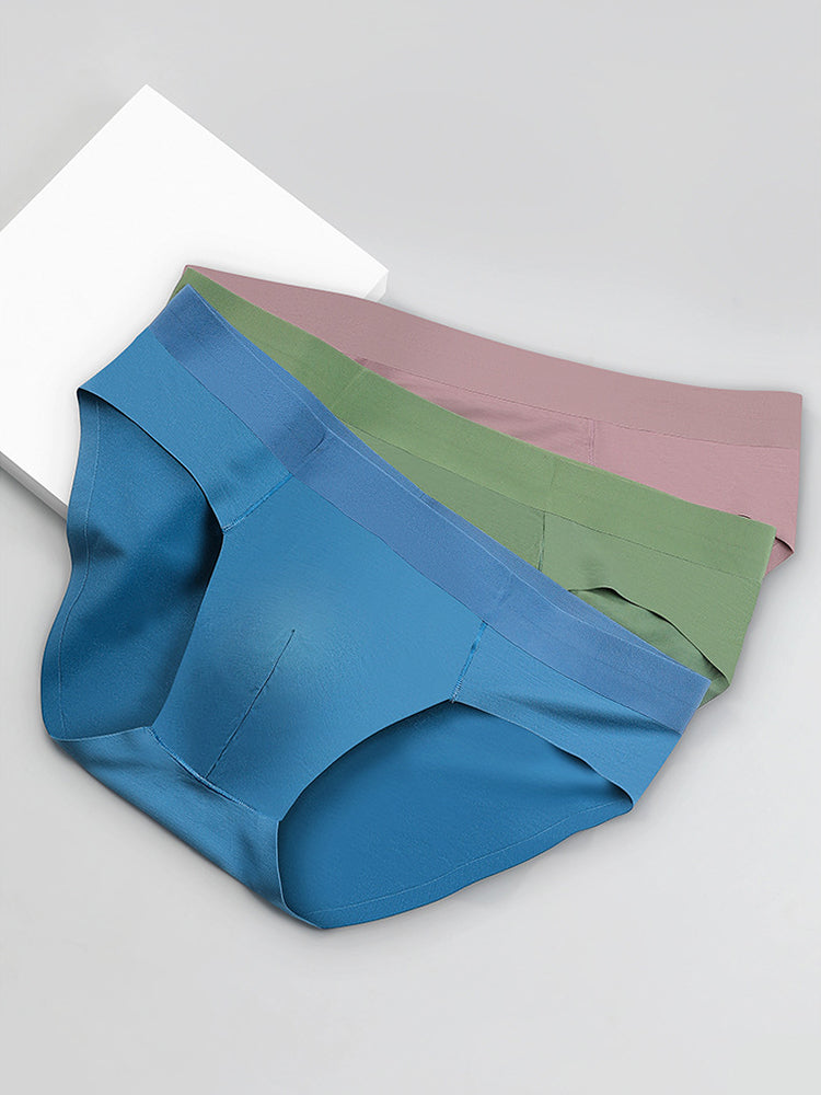 Men's Breathable Seamless Modal Pouch Briefs