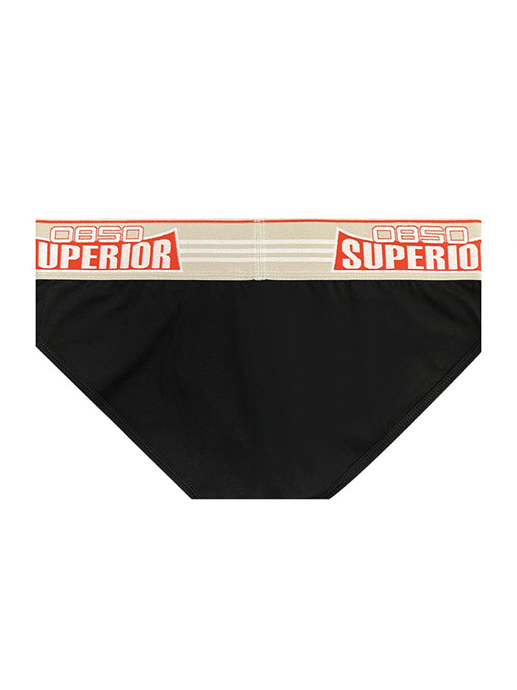 メンズ 伸縮性ウエストバンド ローライズ ポーチブリーフ