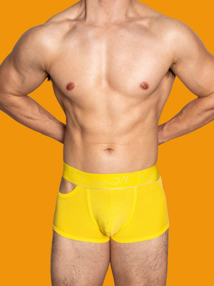 2 Pack Men's Stylish Breathable Modal Sports Trunks