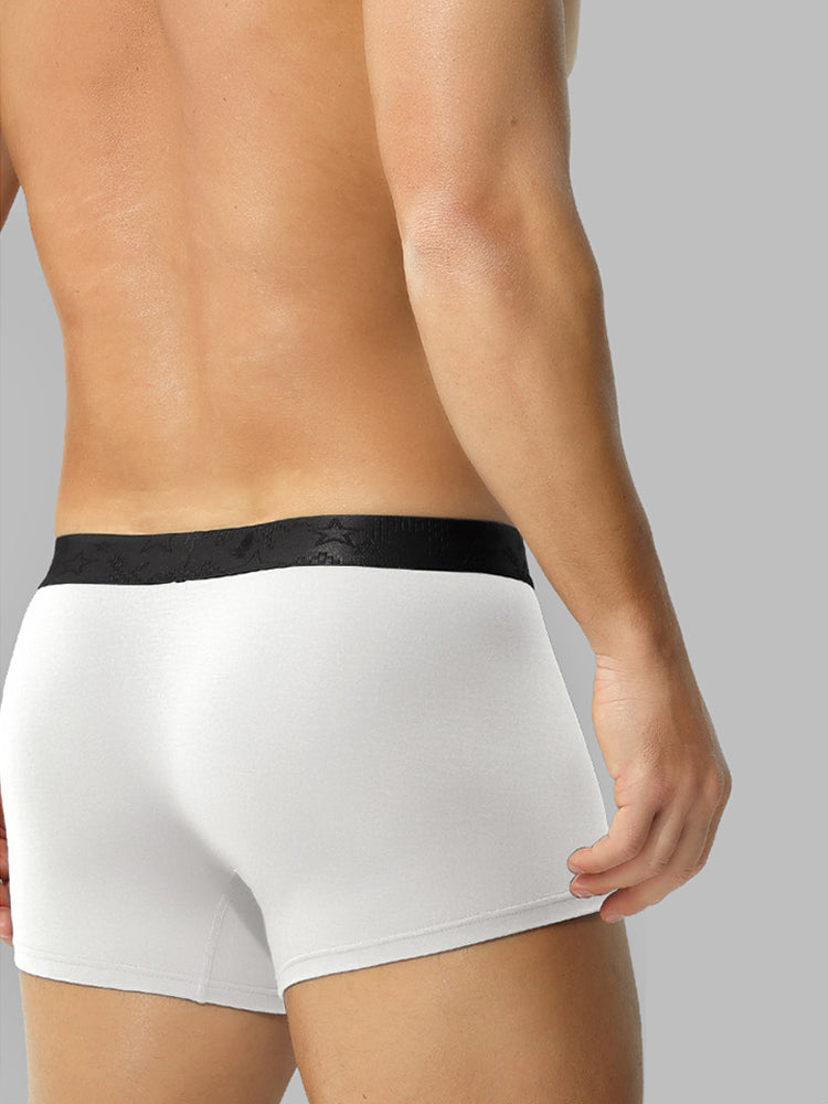 3 Pack Men's Breathable 3D Pouch Trunks