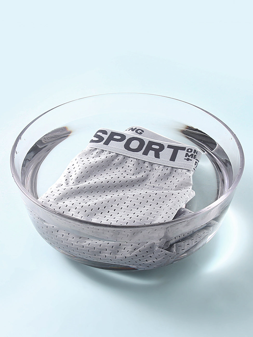 6 Pack Men's Contour Pouch Mesh Trunks