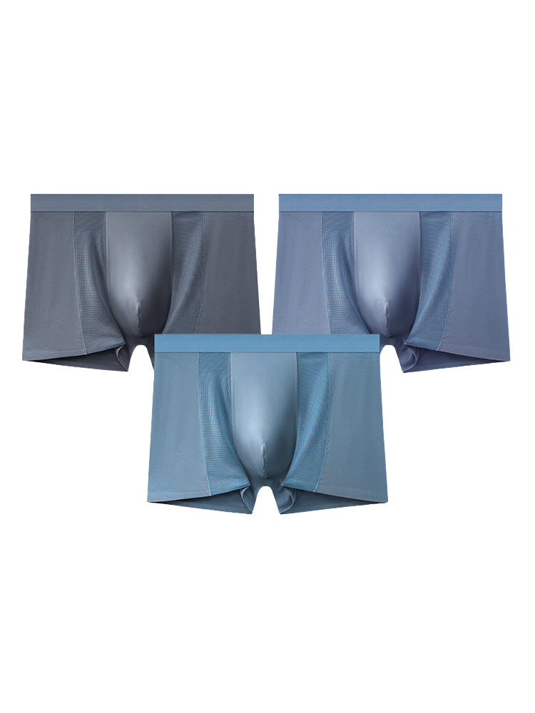 Men's U Convex Pouch Seamless Modal Trunks