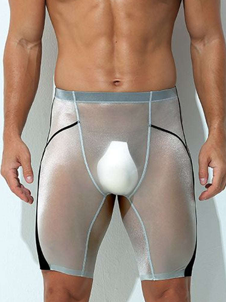 Men's Sports Extended Breathable Boxer Briefs