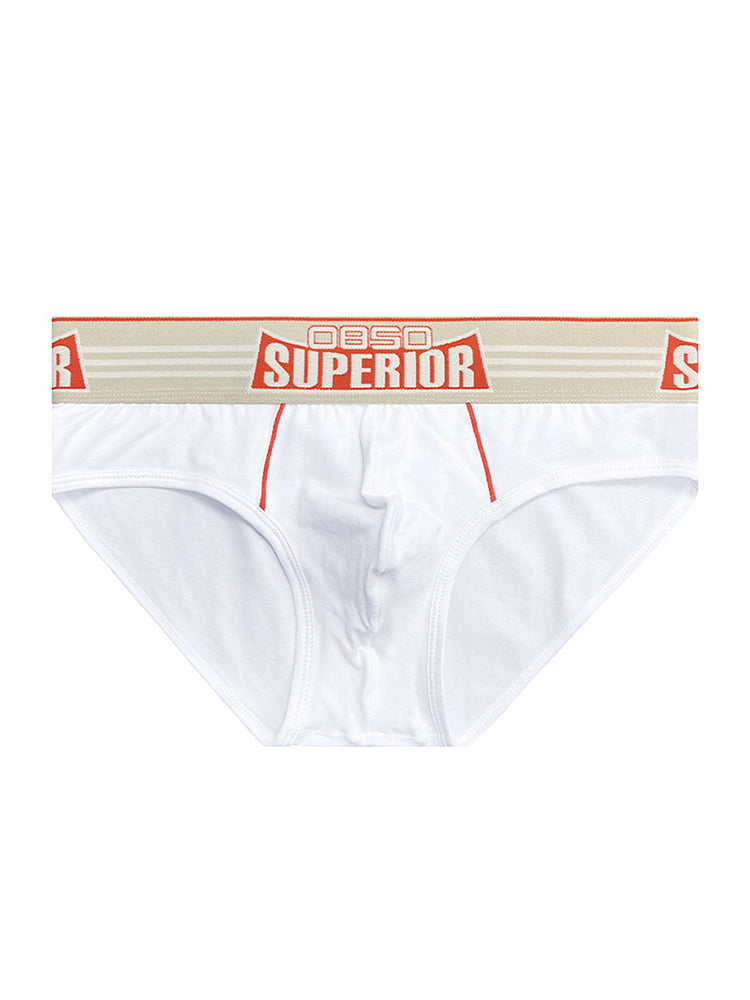 メンズ 伸縮性ウエストバンド ローライズ ポーチブリーフ