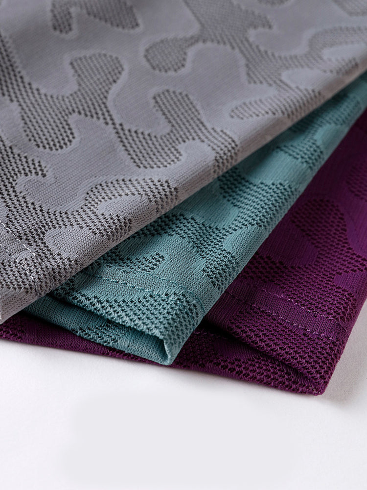 3 Pack Men's Graphene Anti-Bacterial Hollow Lace Ultra-Thin Trunks