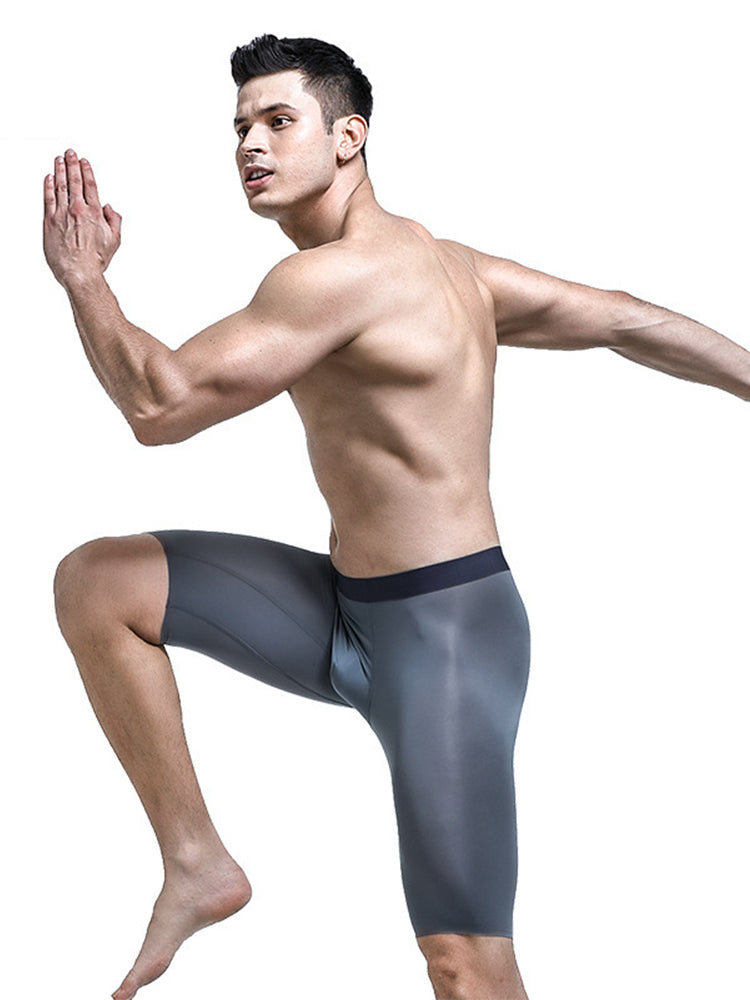 メンズ 擦れ防止 シームレス ランニングブリーフ 3枚組