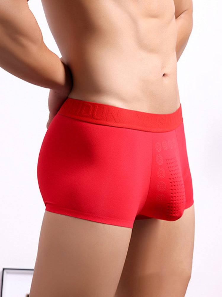 2-pack Men's Negative Ion Massage Boxer Briefs