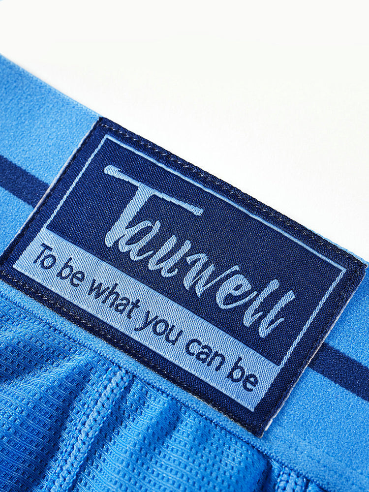 Men's Breathable Mesh Line Trunks with Fly