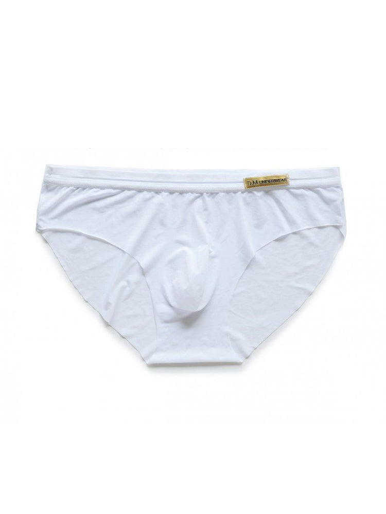 2 Pack Men's Low-Rise Sexy Solid Quick-Dry Briefs