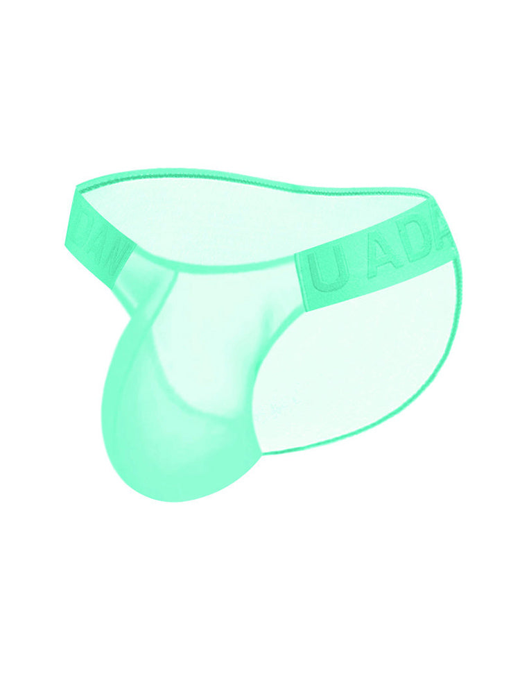 3 Pack Men's Semi-Transparent Comfortable High-Stretch Quick-Dry Bikini