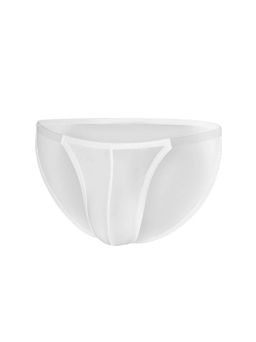 Sexy Spliced Transparent Belt Bikini For Men
