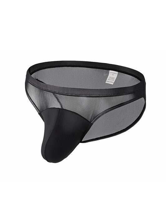 2 Pack Men's Seductive Mesh Sheer Briefs