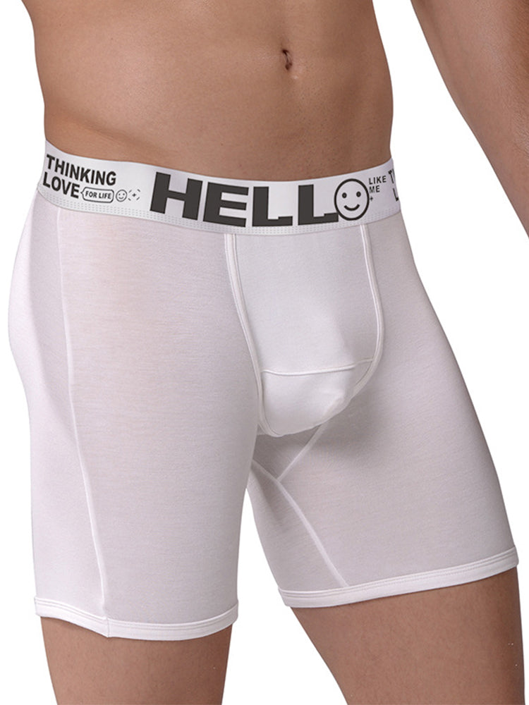 Men's Sport U Convex Cotton Boxer Briefs