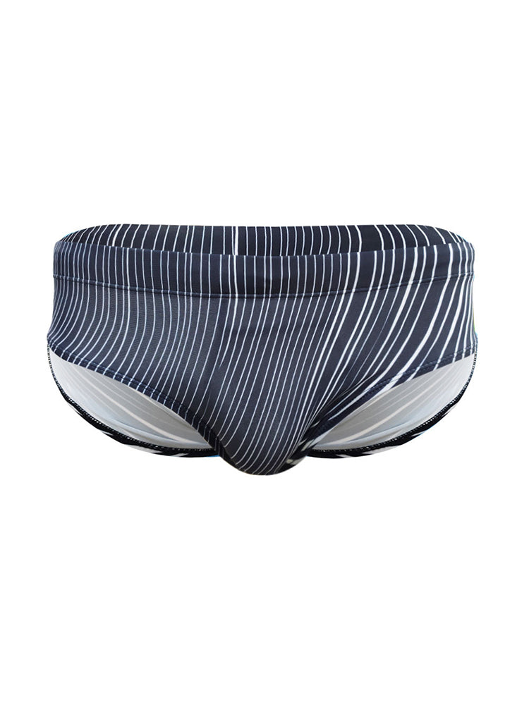 Men's Stylish Swim Briefs with Removable Pad