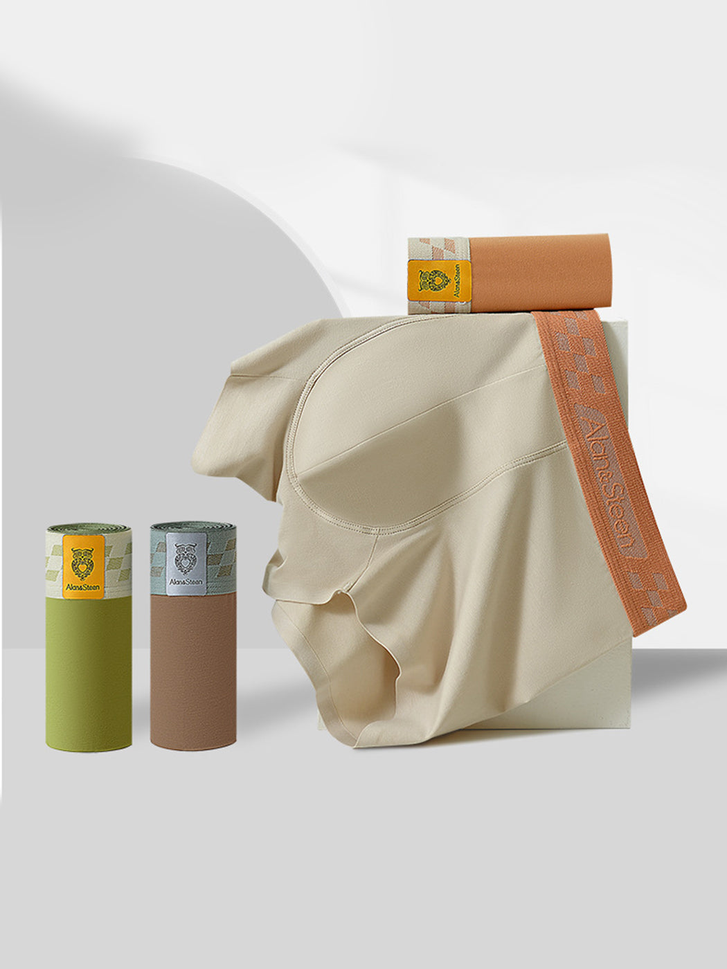 Men's Contrast Seamless Micro Trunks